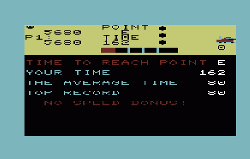 Moon Patrol screenshot 2 for Vic-20